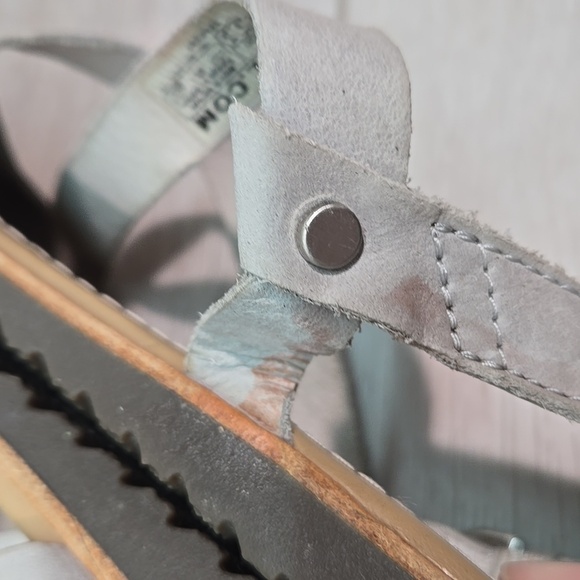 Sorel Women Ankle Leather Sandals Flats flip flop shoes sz 7 - Picture 9 of 14